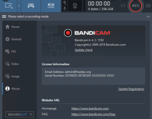 Bandicam Crack 6.0.1.2003 + Serial Key Free Download
