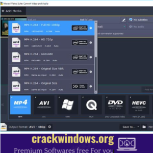 Movavi Video Converter 22.5.1 Crack / Activation Key [Premium]